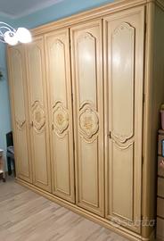 Armadio 5 ante barocco veneziano