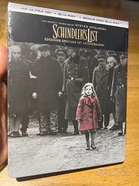 Steelbook 4k Schindler’s List nuova