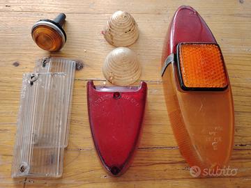 PLASTICHE FANALI POSTERIORI FIAT 1100  FIAT 124