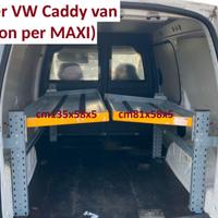 Allestimento furgone Caddy van usato