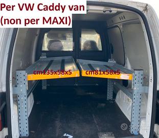 Allestimento furgone Caddy van usato