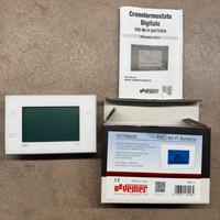 Cronotermostato touch screen Wi-Fi a batterie