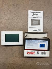 Cronotermostato touch screen Wi-Fi a batterie