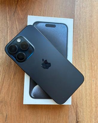 telefono apple iphone 15 pro blu titanio 128gb