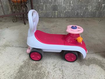 Macchinina primi passi cavalcabile