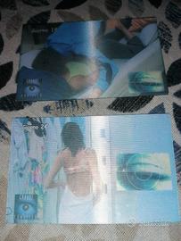 2 Carte Olograficiche Grande Fratello 