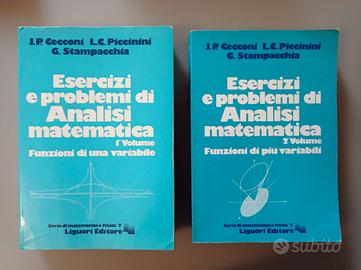 Esercizi di Analisi matematica 1+2 -  Stampacchia