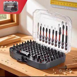 Kit set 83 PZ punte x avvitatore/cacciavite nuovo