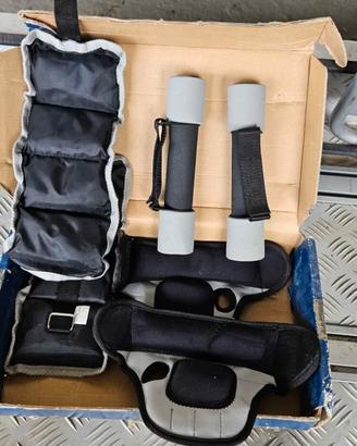 set attrezzi palestra