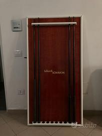 Stecchiera biliardo da parete