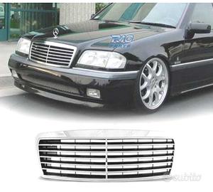 GRIGLIA MERCEDES W202 93-00 CROMO