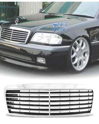 GRIGLIA MERCEDES W202 93-00 CROMO
