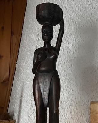 Statua  donna afro