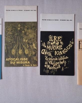 Programmi teatrali Torino Stagione 1963/64