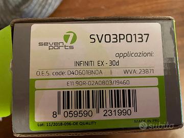 Pastiglie posteriori infinity