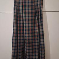 gonna midi in lana leggera tg.m mai messa