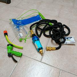 tubo carico acqua con filtro e disinfettante ACQUA