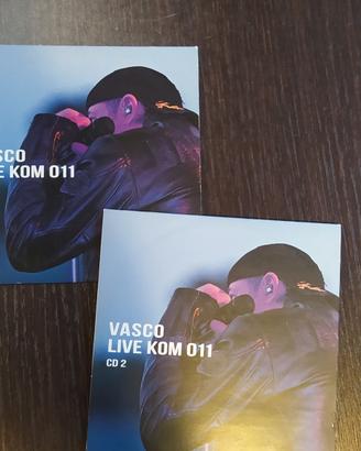 doppio CD Vasco Live Kom 011