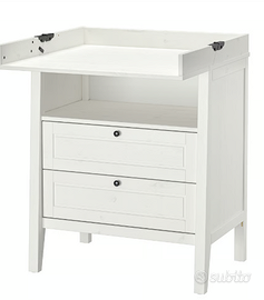 SUNDVIK IKEA FASCIATOIO CON CASSETTIERA