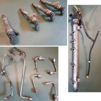 Kit iniettori + tubaz + swirl w169 245 cdi