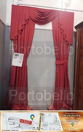 Codice: 252253 COPPIA TENDE CON MANTOVANA COLORE