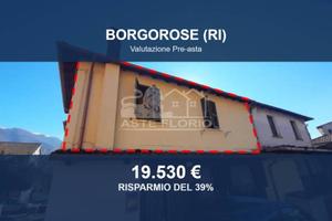Immobile in asta di 81 m² a Borgorose