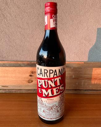 Bottiglia Carpano Punt e Mes Vintage Anni ’80/’90