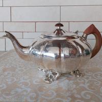 teiera argento Sheffield Royal Family 