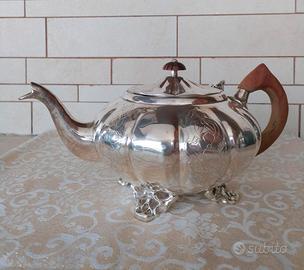 teiera argento Sheffield Royal Family 