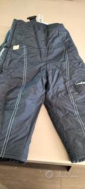 pantaloni da sci unisex blu, cm 86/83 anni 2 