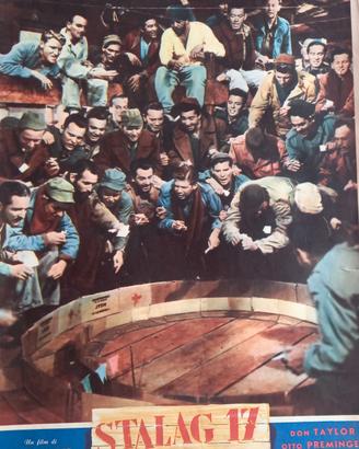 Fotobuste originali film STALAG 17