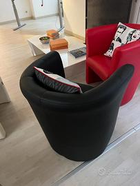Poltrona nera