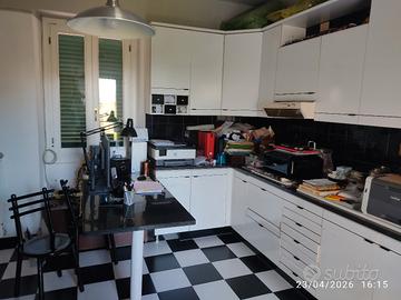 Cucina componibile con penisola