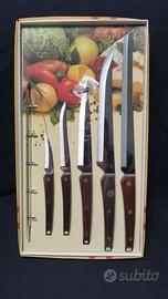 Coltelli amc 5 pezzi acciaio nuovi