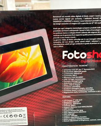 Visualizzatore foto digitale da tavolo