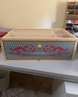 Scatola in legno Madaudo  “Wine in Sicily”