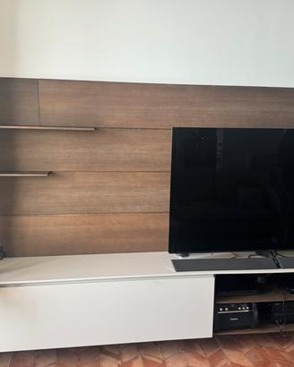 SVENDITA! Parete attrezzata con boiserie Modulnova