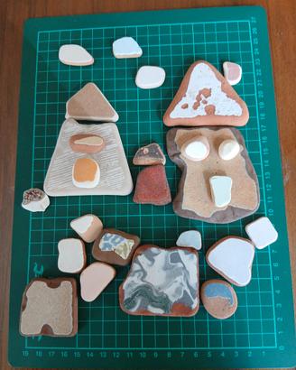 lotto 25 ceramiche di mare