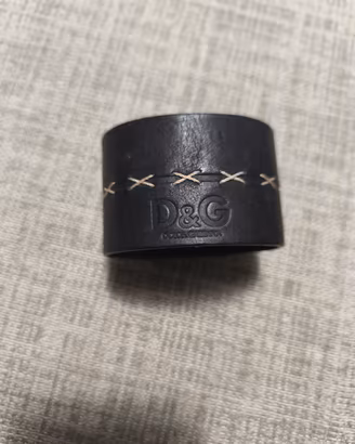 Bracciale a fascia in Cuoio  Dolce & Gabbana 