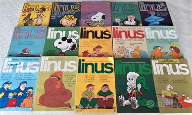Linus Lotto di 74 Fumetti Rizzoli Anni 80 Buoni