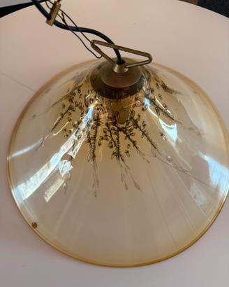 Lampada vintage di Murano Pustetto