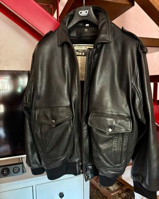 Giacca in pelle Vintage BSA-Birmingham Small Arms