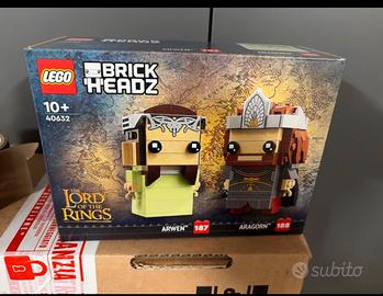 Lego 40632 Brickheadz lotr arwen aragorn signore