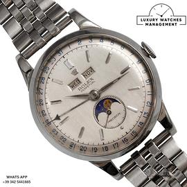 ROLEX Padellone 8171 steel silver dial 1951’s