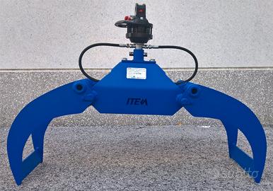 Pinza Legna 110cm IPL1100D+ Rotatore Idraulico 10q