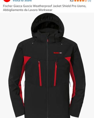Giacca da lavoro antipioggia Fisher Shield Pro XXL