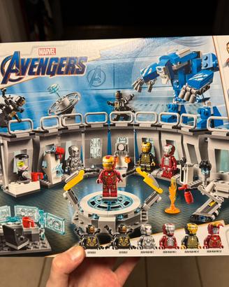 Lego 76125 muro armature Avengers