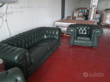 Salotto chesterfield inglese