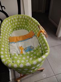 cesta porta-enfant in vimini della Pali