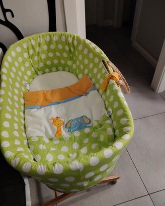 cesta porta-enfant in vimini della Pali